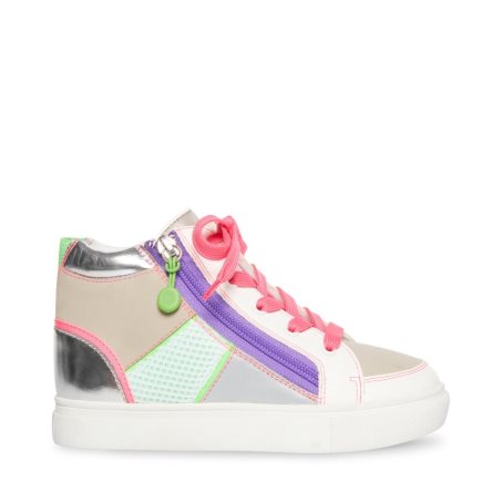 Multicolor Steve Madden Alaylaa Kids' Sneakers | PH 0531ZSQ